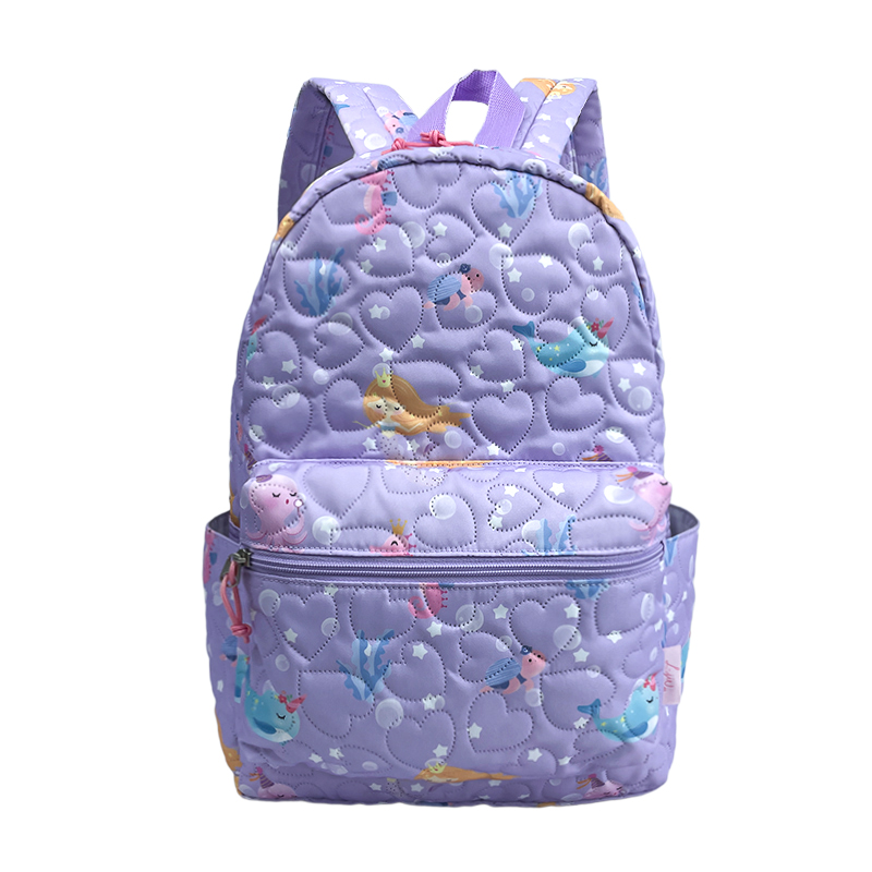 LJ24-017 Mochila infantil unissex fofa e leve